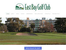Tablet Screenshot of eastbaygolfclub.com